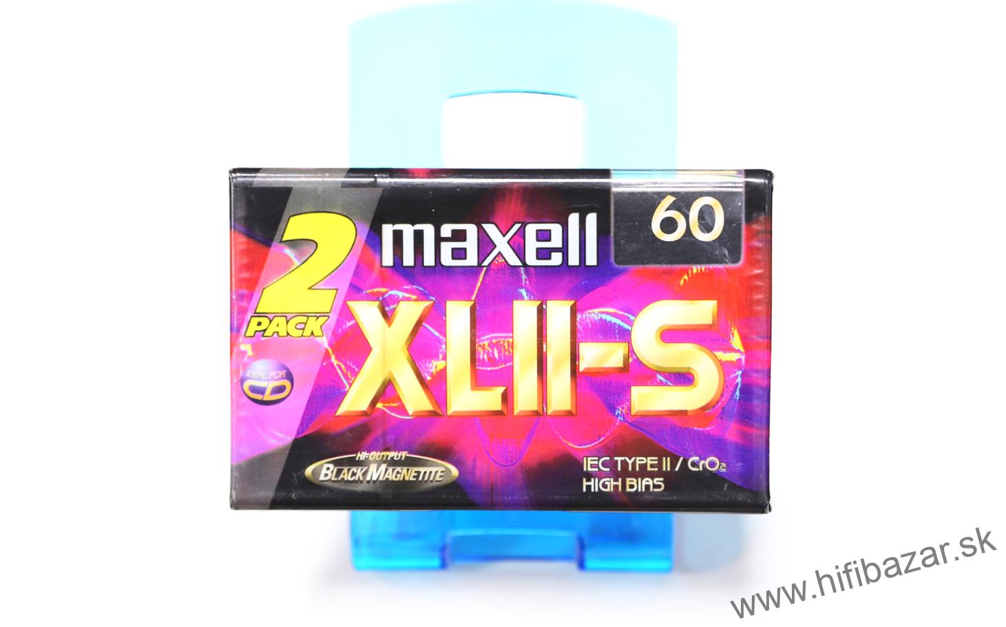 MAXELL XLII-S60 Black Magnette 2PACK