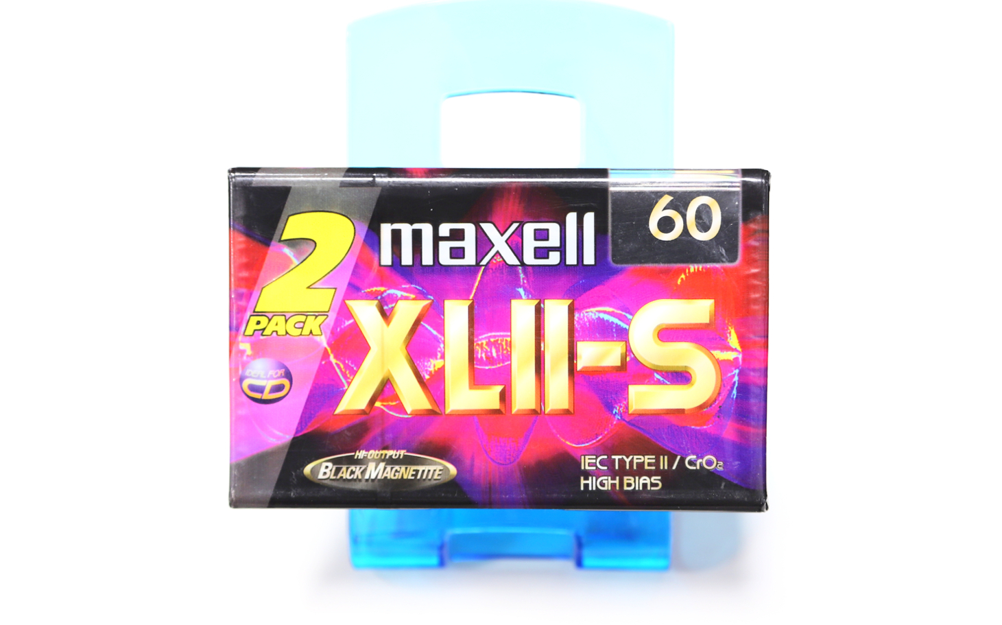 MAXELL XLII-S60 Black Magnette 2PACK