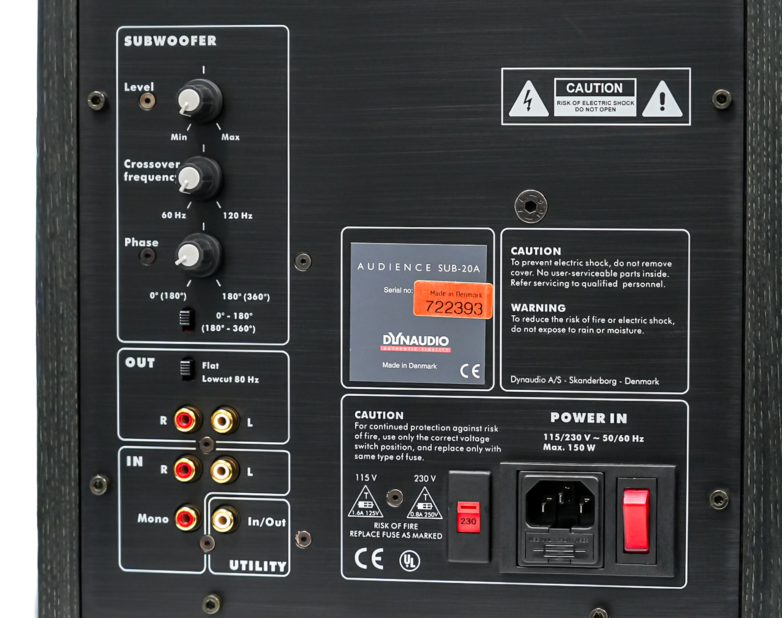 DYNAUDIO Audience SUB-20A